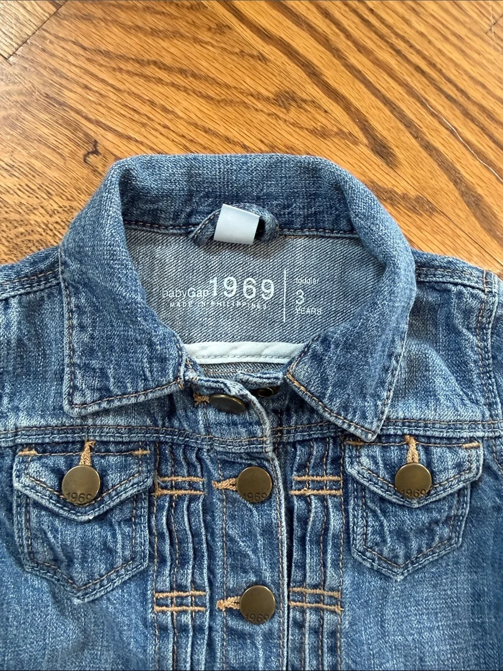 Baby Gap Denim/Jean Jacket. Size 3 Years. Like New Condition.